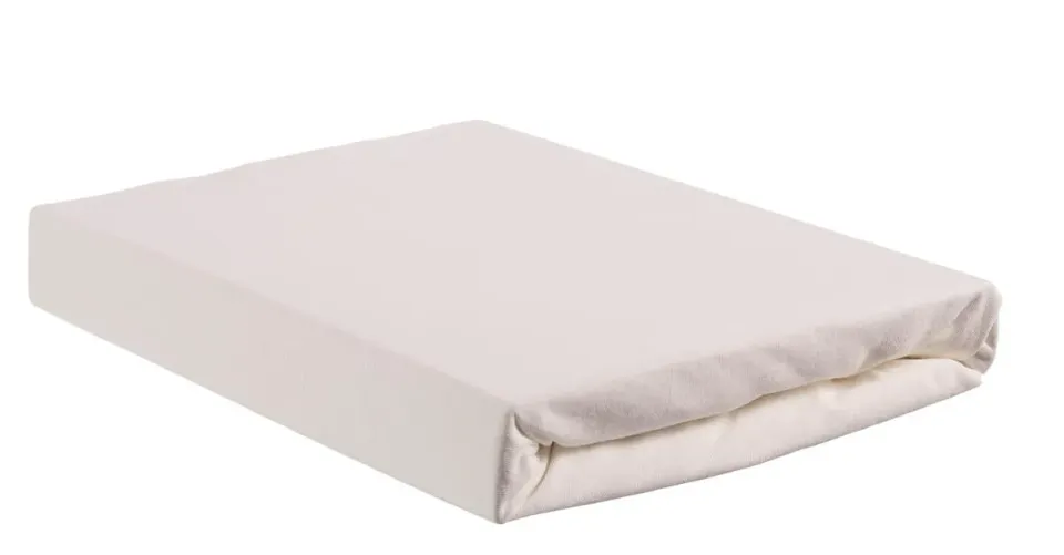 Beddinghouse Jersey splittopperlaken 180x200-220 hvit jersey