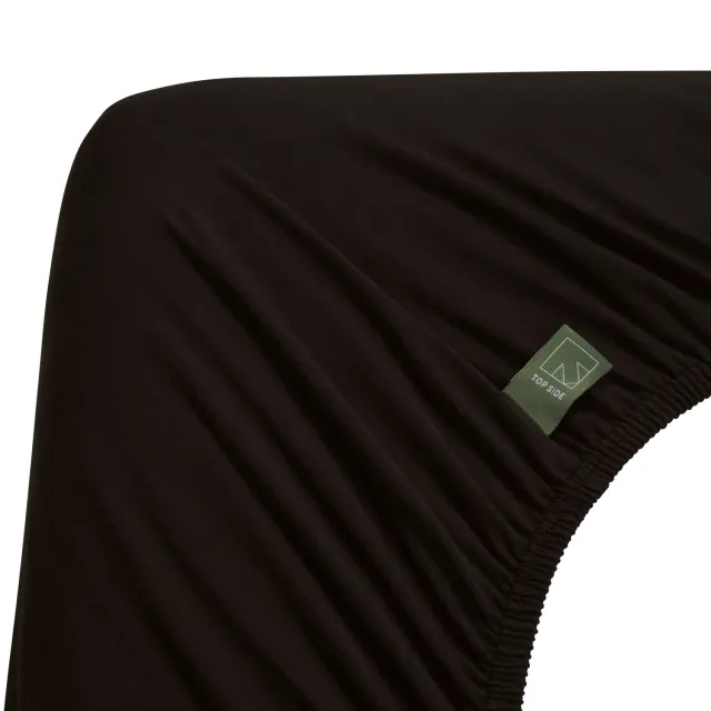 Beddinghouse Jersey Stretch splittlaken 160x200 svart