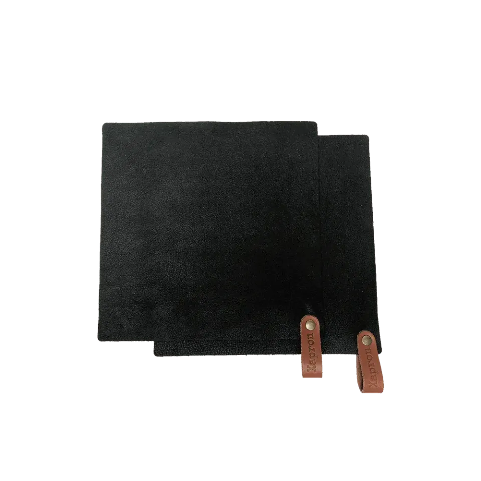 Xapron Utah grytekluter i skinn 2-pk