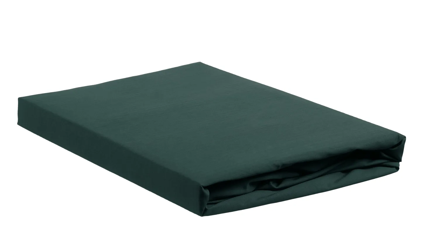 Ambiante Cotton Uni overmadrasslaken grønn 90x200 bomull