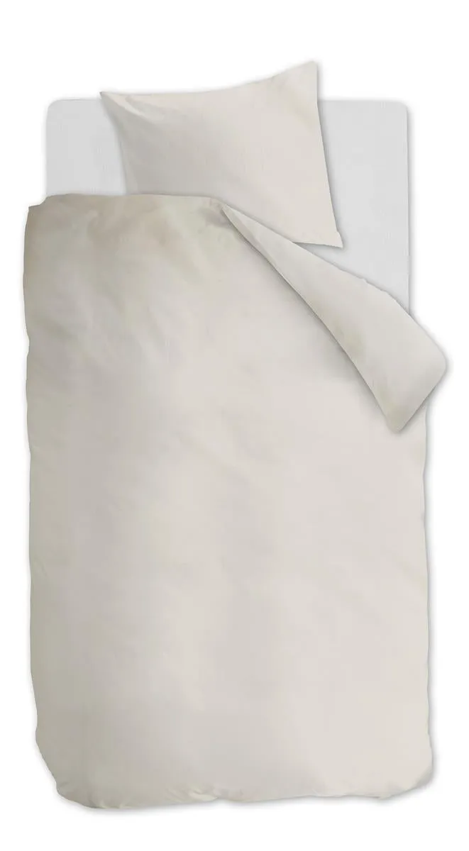 Ambiante Cotton Uni dynetrekk 140x200 offwhite bomull