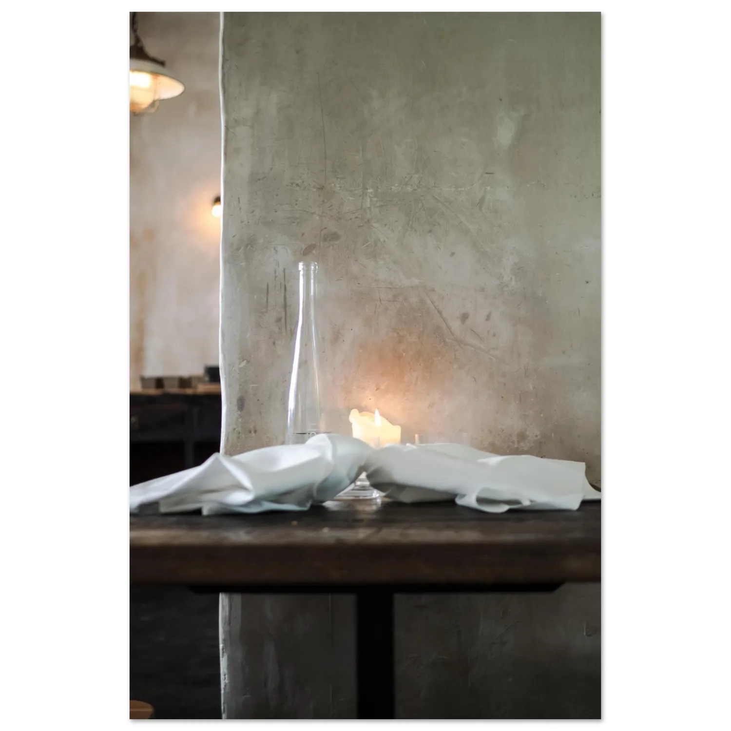 Hellstrøm Table Septime kunsttrykk 40x60 cm halvblank