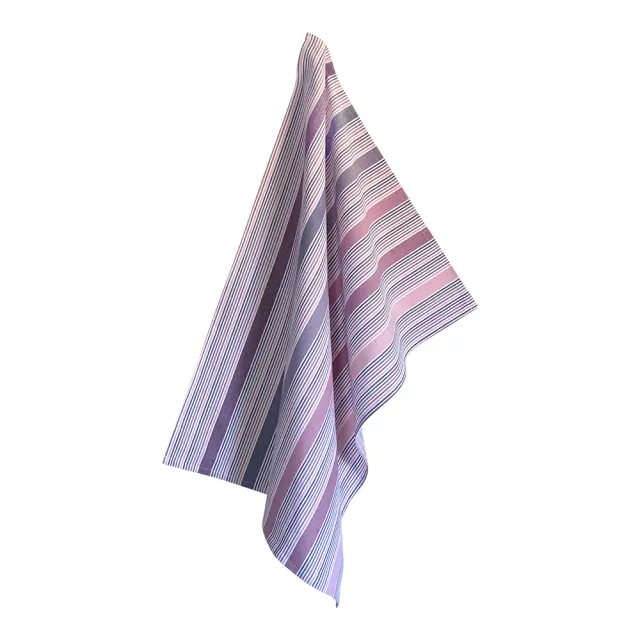 Solwang Design Multi lilla rosa viskestykke vevd