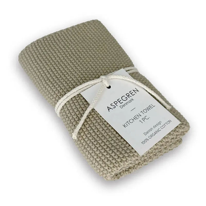 Aspegren Denmark Solid kjøkkenhåndkle Sesame 40x50 økologisk