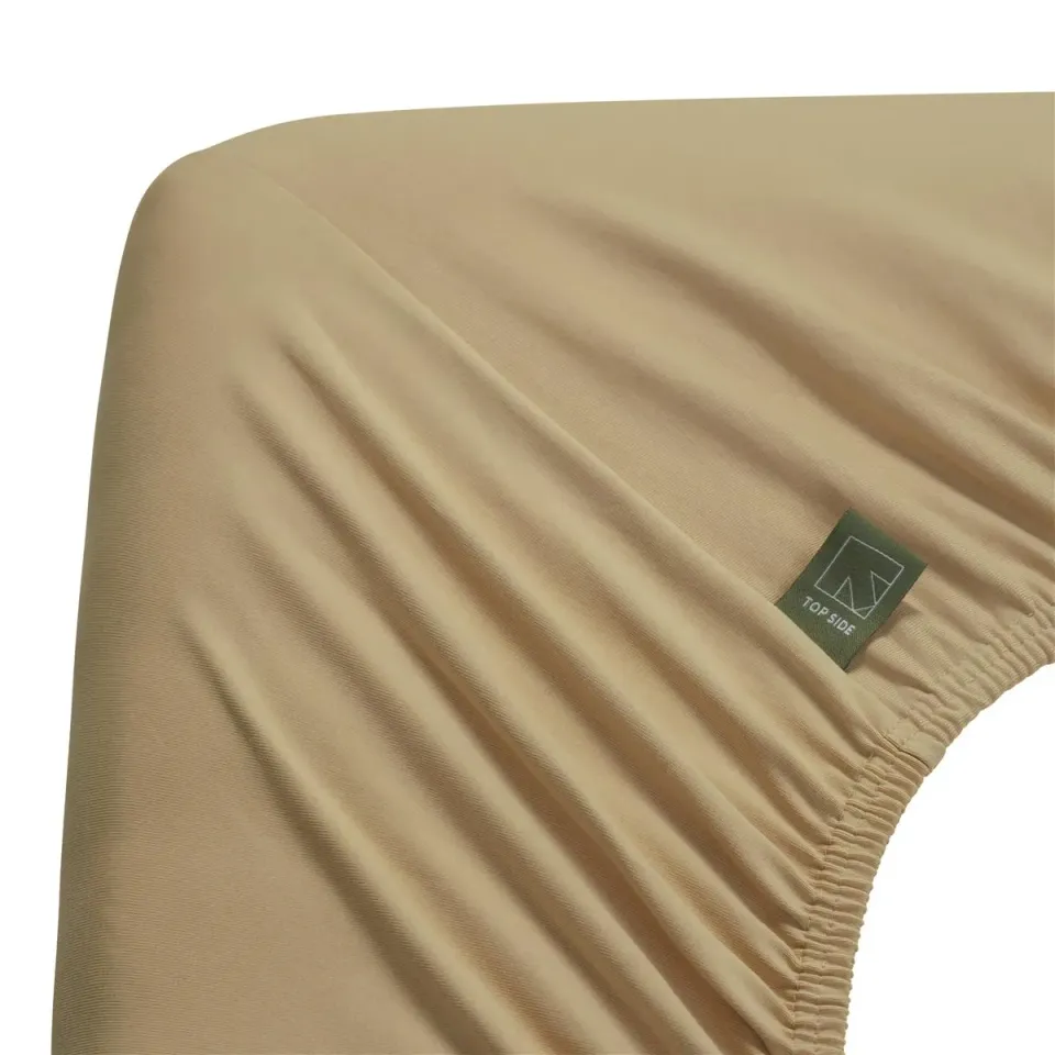 Beddinghouse Dutch Design jersey topplaken 160x220 sand stretch