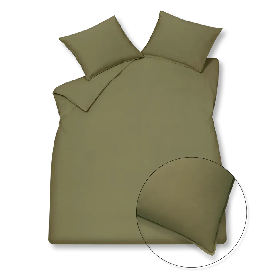 Vandyck Washed Cotton dynetrekk XL martini olive bomull