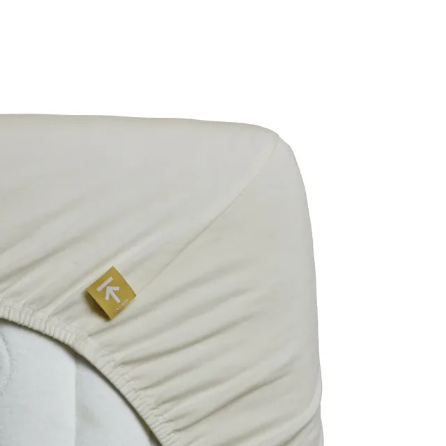 Beddinghouse Jersey Super Stretch topperlaken 100x200 offwhite