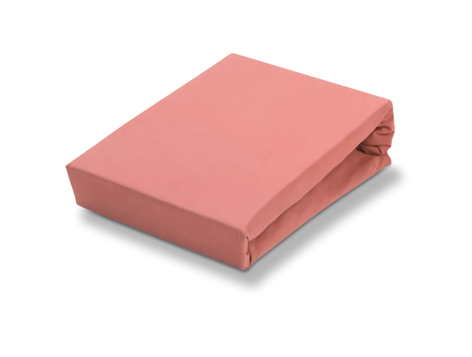 Vandyck Jersey Supreme 120 laken light coral 110-130x200 bomull