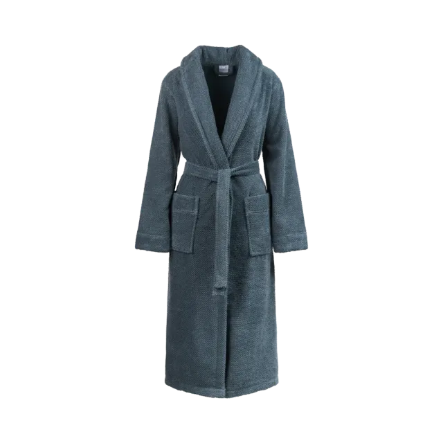 Vandyck Hudson badekåpe faded denim bomull Medium