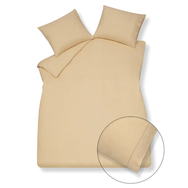 Vandyck Pure 42 dynetrekksett 140x200 light honey melert