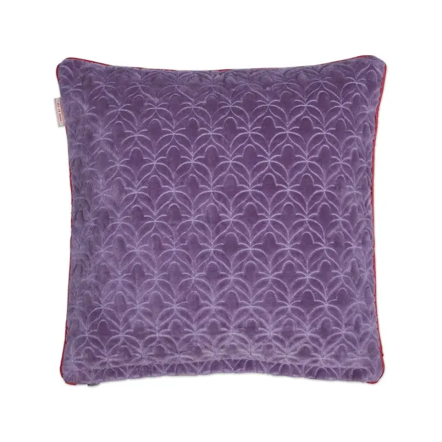 Pip Studio Quilty Dreams pyntepute 45x45 lilla fløyel