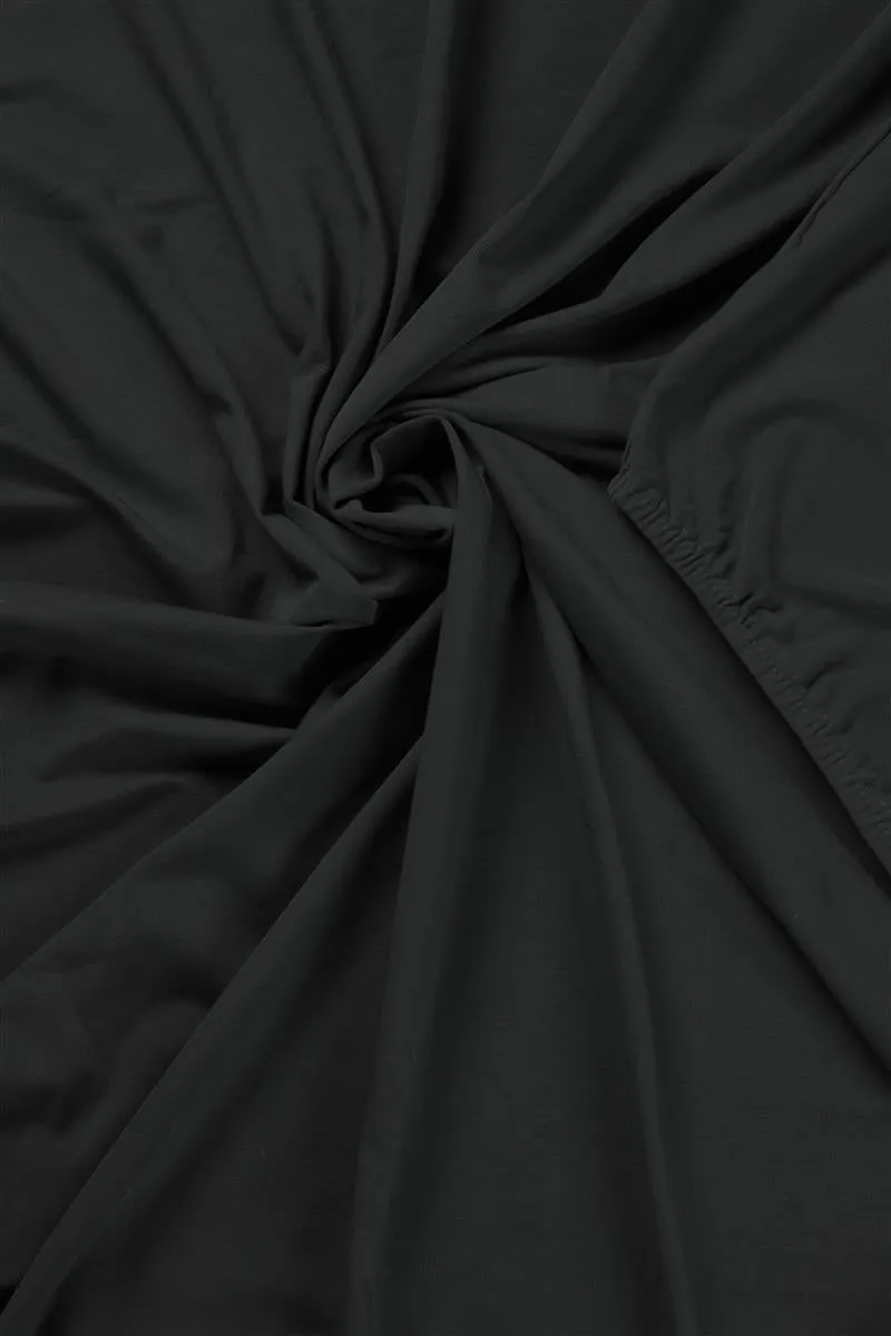 Beddinghouse Jersey splittopplaken antrasitt 140x200 cm bomull