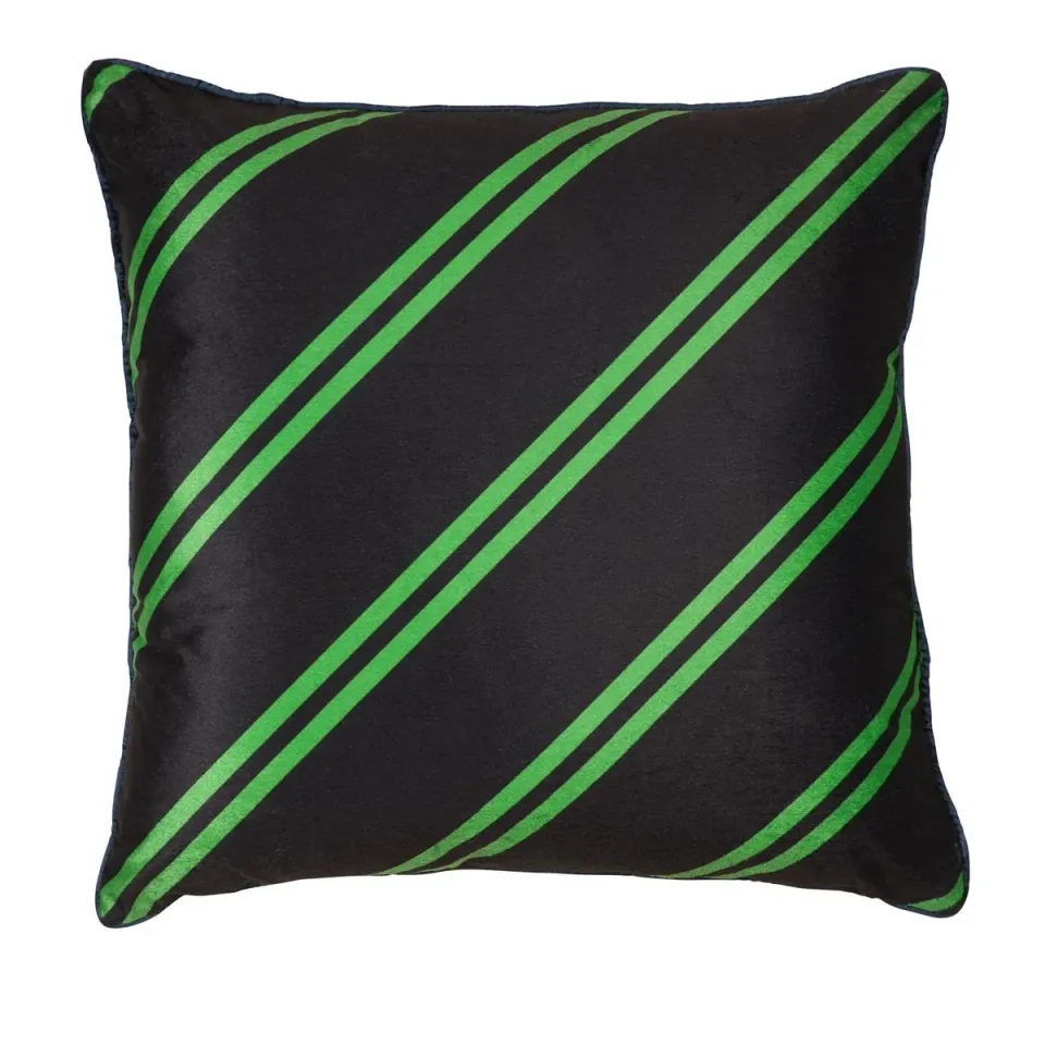 vtwonen Diagonal pyntepute 45x45 cm grønn fløyel