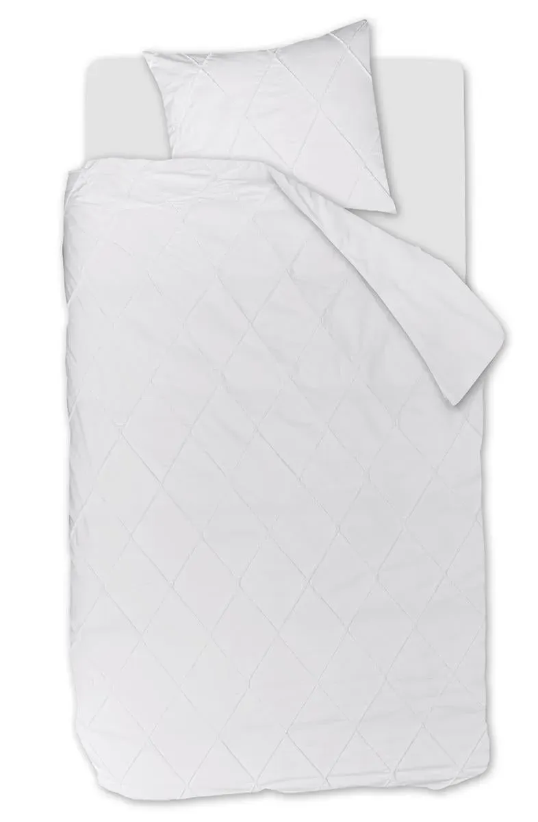 Riviera Maison Elegance putevar 60x70 hvit bomull