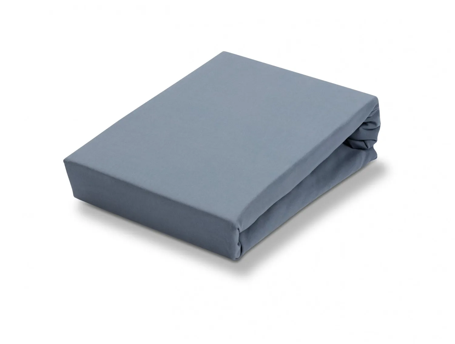 Vandyck Jersey Soft 120 topplaken dusty blue 110-130x200-220 stretch