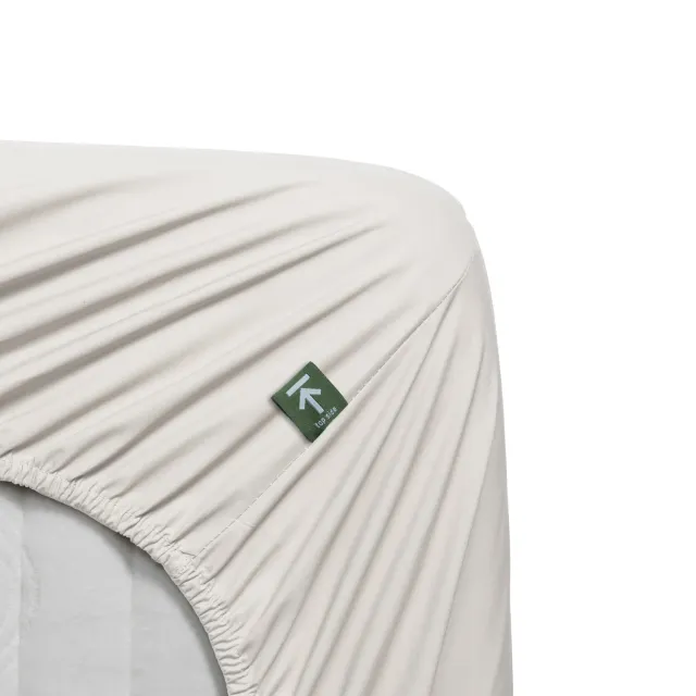 Beddinghouse topplaken percale 90x200 offwhite kjølig