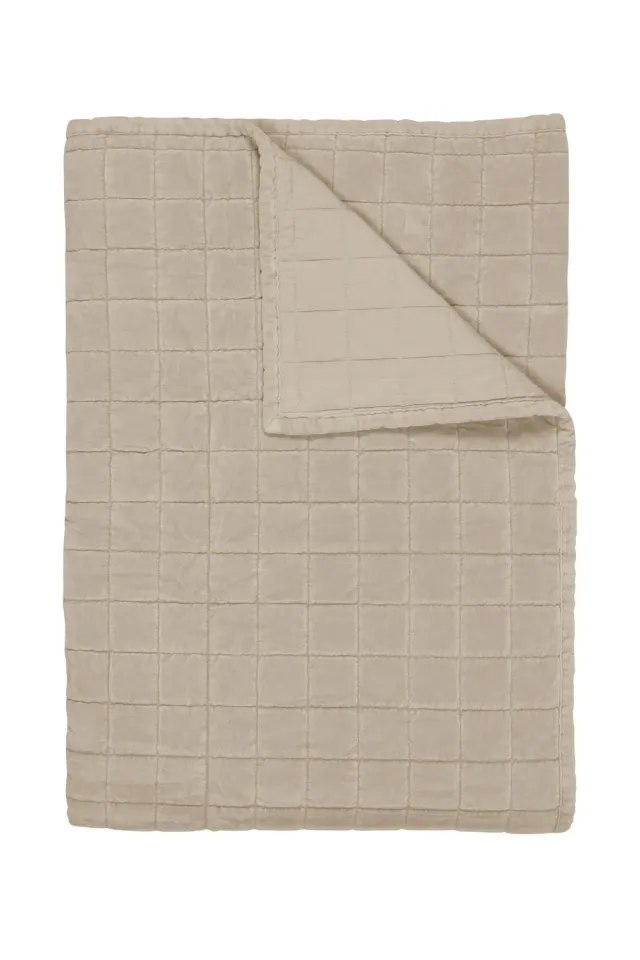 Beddinghouse Cosy sengeteppe 150x200 cm sand bomull
