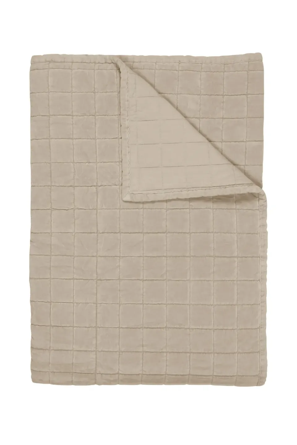 Beddinghouse Cosy sengeteppe 150x200 cm sand bomull