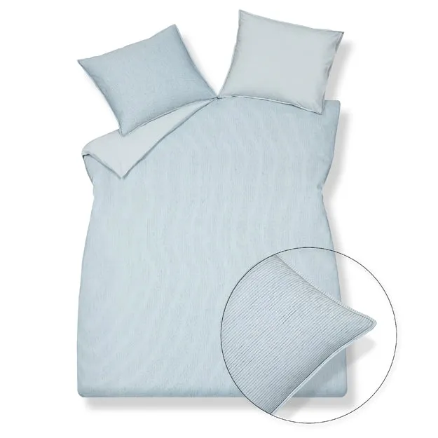 Vandyck Pure 27 dynetrekksett 200x200 faded denim stripet