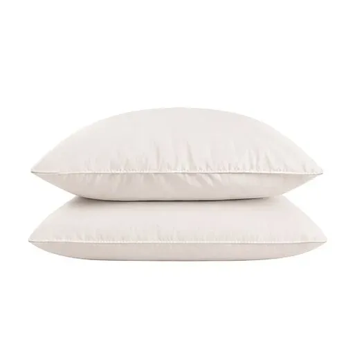 Ambiante Cotton Uni putevar 60x70 brutthvitt 2-pk bomull