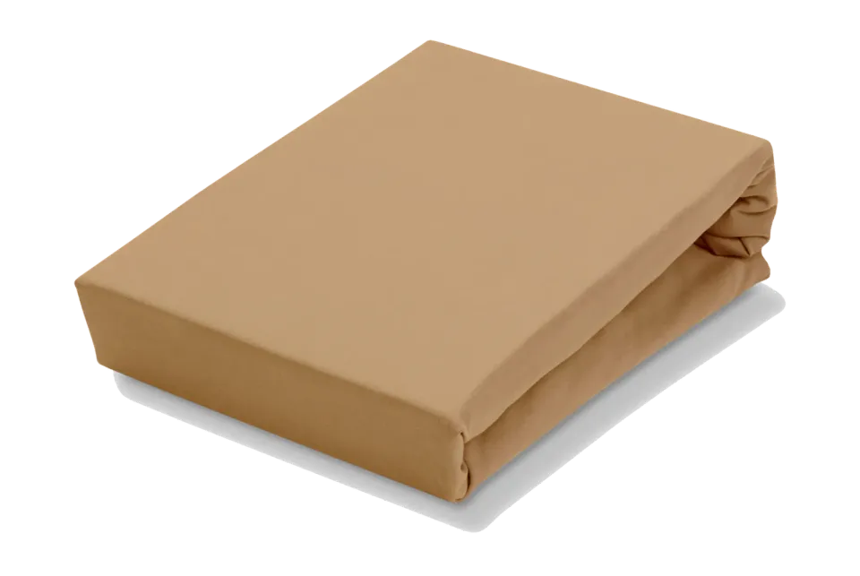 Vandyck Jersey Soft 120 toppmadrasslaken toffee 110-130