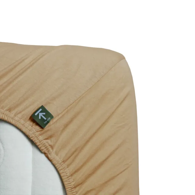 Beddinghouse Jersey laken camel bomull 35 cm