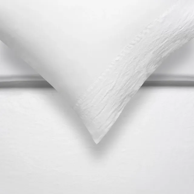 Vandyck Pure 07 dynetrekk white lin og sateng myk