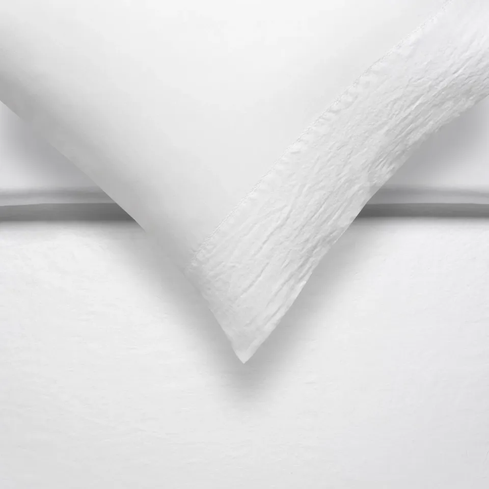 Vandyck Pure 07 dynetrekk white lin og sateng myk