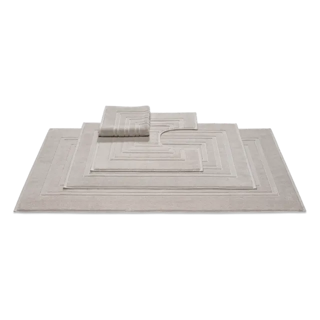 Vandyck Houston badematte 60x100 stone bomull