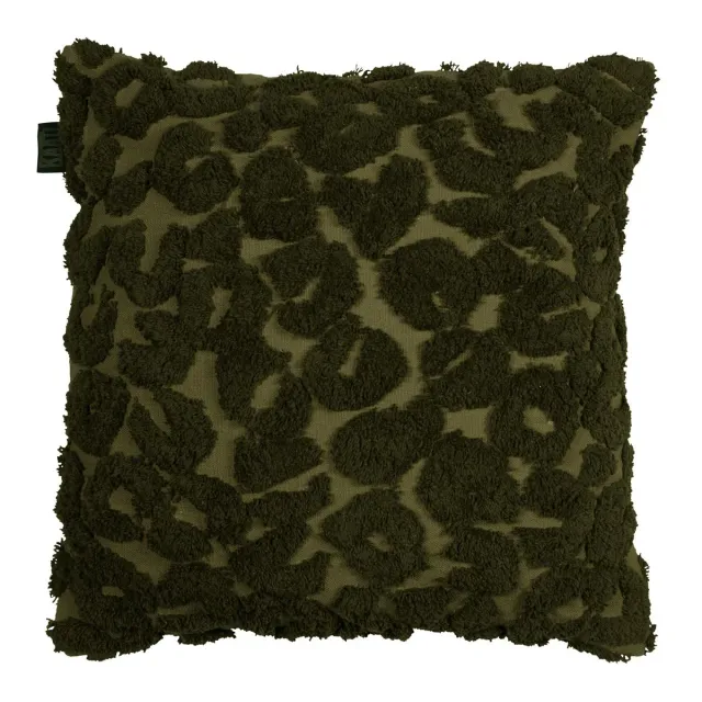 KAAT Amsterdam Leopold pyntepute 45x45 cm grønn panter