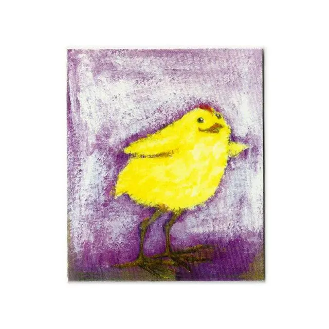 Aspegren Denmark Chicken minikort 6x7 cm dobbelt