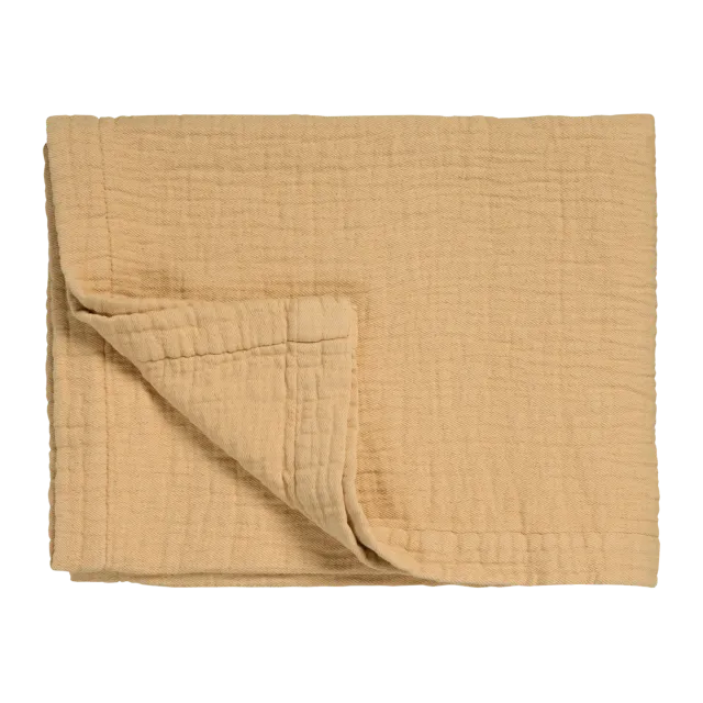 Vandyck Pure 68 sengeteppe 160x250 apricot blush bomull