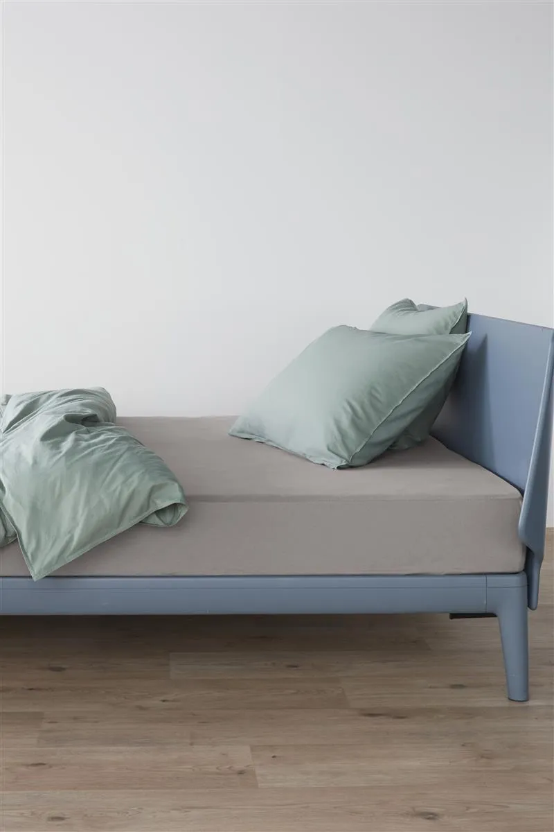 Beddinghouse Jersey laken 90x200 taupe bomull