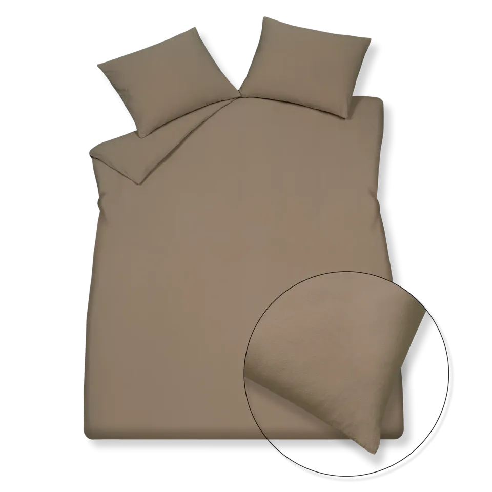 Vandyck Pure 66 dynetrekk taupe 140x200 hamp