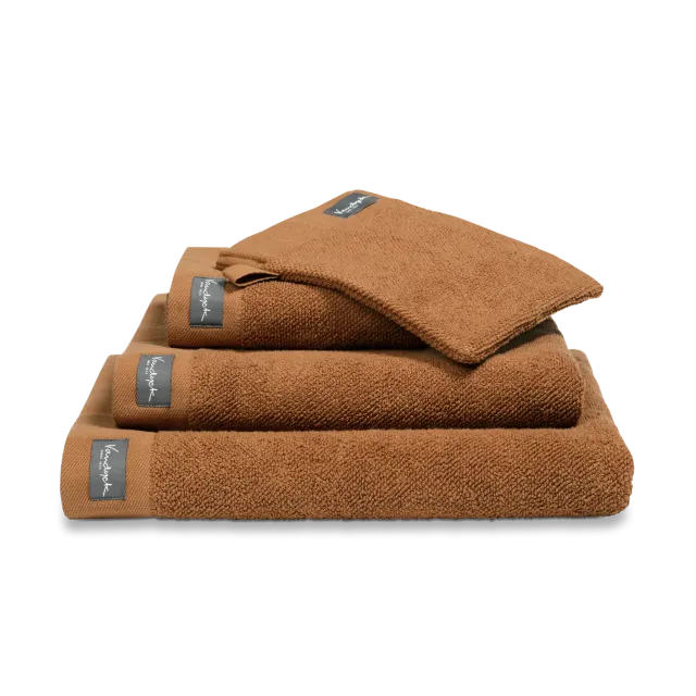 Home Uni badelaken cognac 90x180 bomull 550g