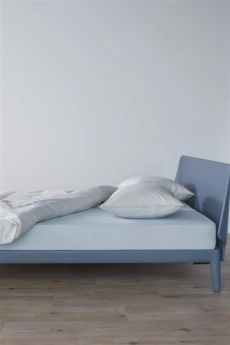 Beddinghouse jersey laken 160x200 cm lyseblå