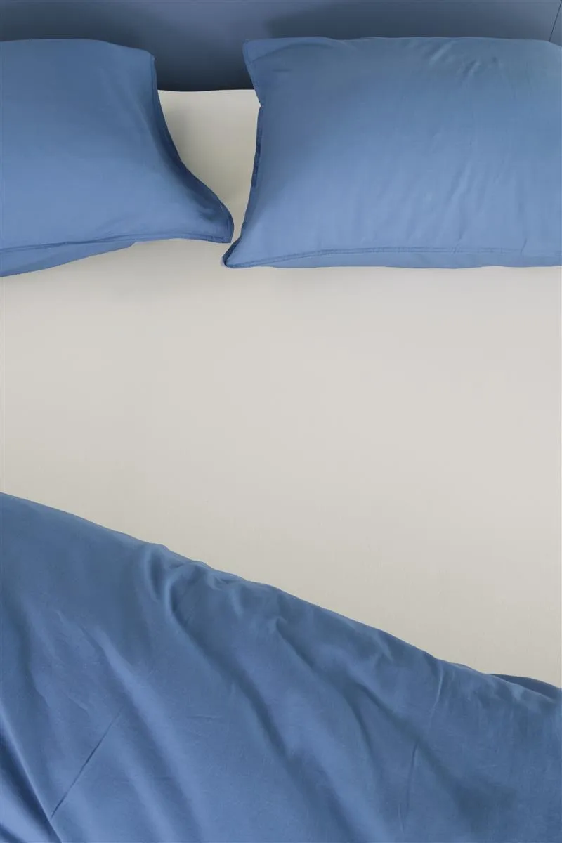 Beddinghouse Jersey Stretch laken 90x200 offwhite bomull