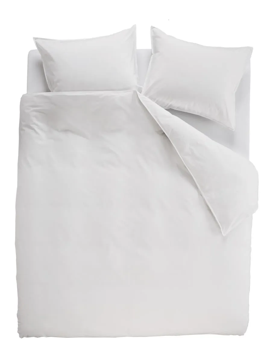 Ambiante Cotton Uni dynetrekk 140x200 cm hvit bomull