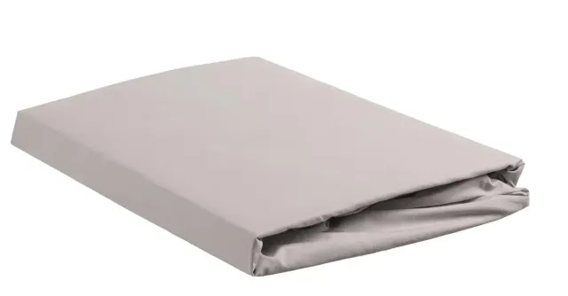 Beddinghouse Percale laken 90x200 lysegrått bomull