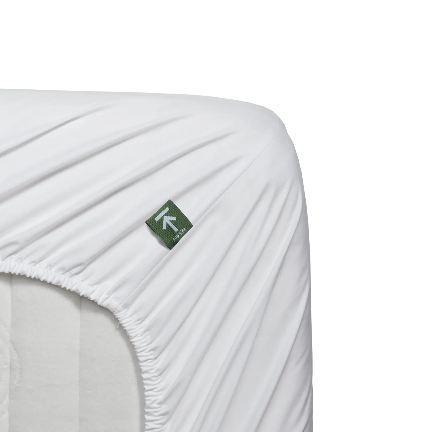 Beddinghouse Percale splittopplaken 180x200 cm hvit bomull