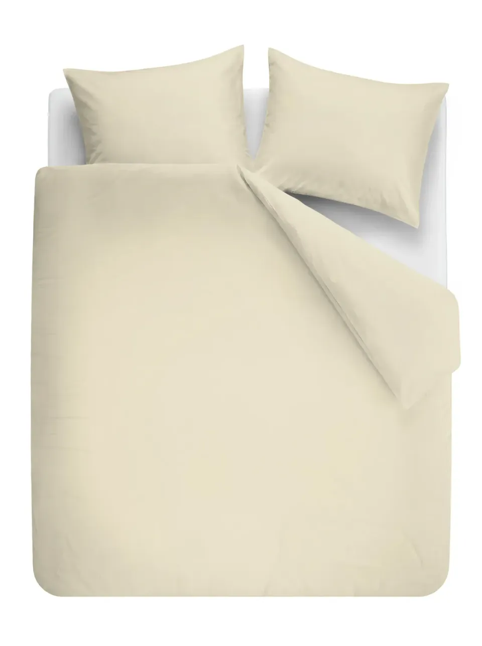 Beddinghouse Lush dynetrekksæt 140x200 sand sateng bomull