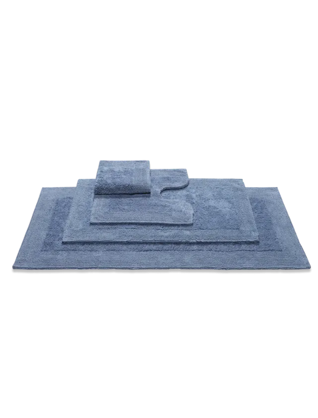 Vandyck Scala Luxury badematte 60x100 vintage blue bomull