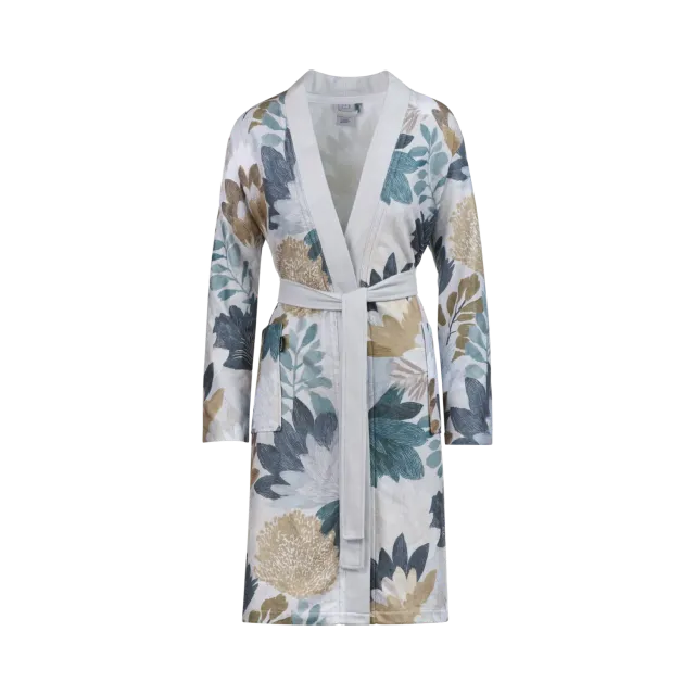Vandyck Lauren badekåpe large faded denim bambus