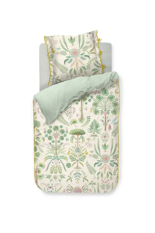 Pip Studio Bamboleo dynetrekk 140x200 offwhite perkal