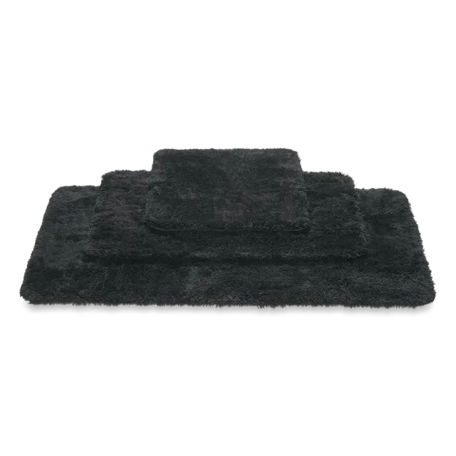 Vandyck Toronto badematte off black 60x100 tung