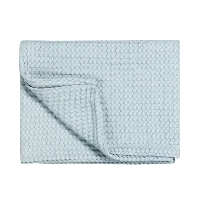 Vandyck Home Pique sengeteppe 160x250 kinablå bomull