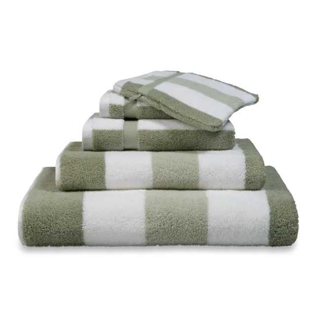 Vandyck Vancouver håndkle smoke green 55x100 bomull