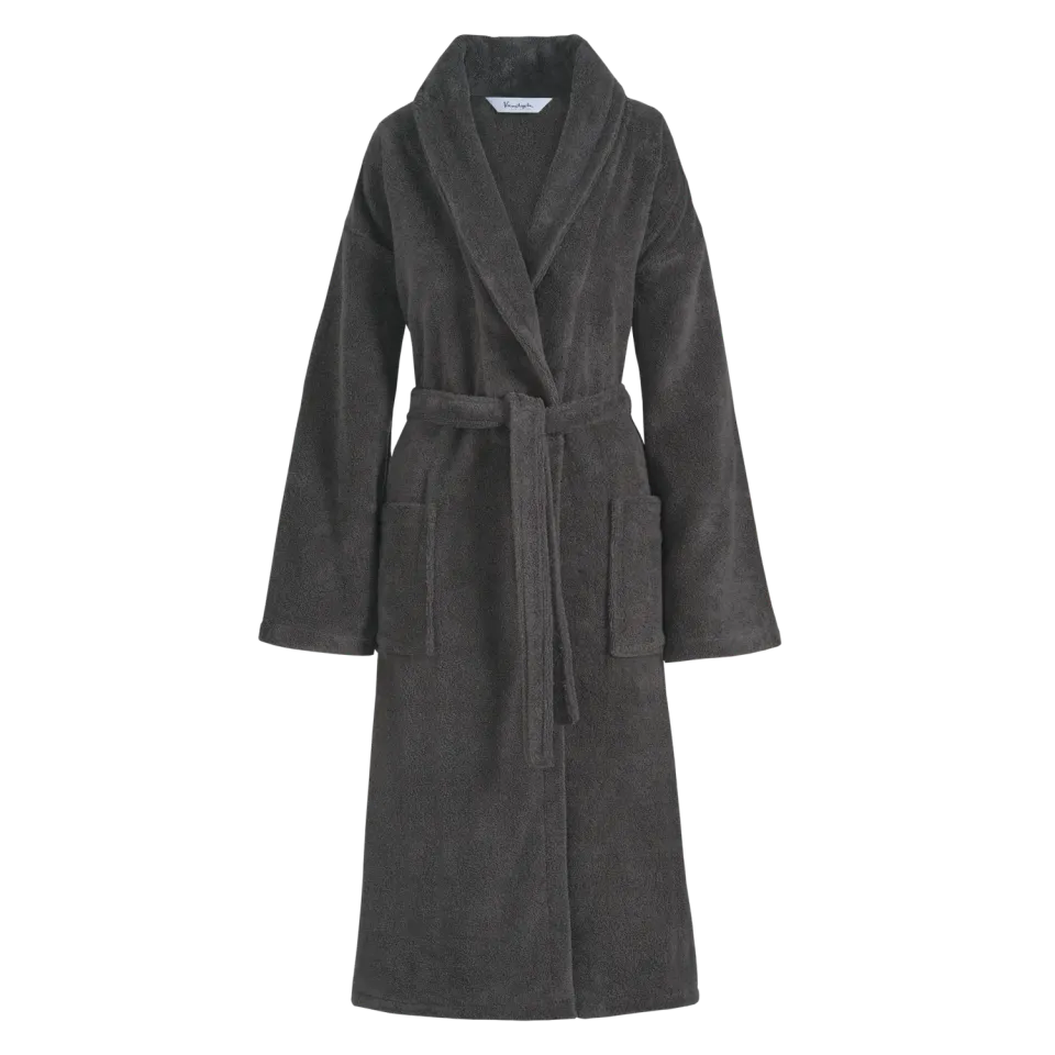 Vandyck Ranger badekåpe dark grey amerikansk bomull