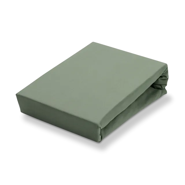 Vandyck Jersey Supreme XXL stramlaken oliven 200x220 bomull