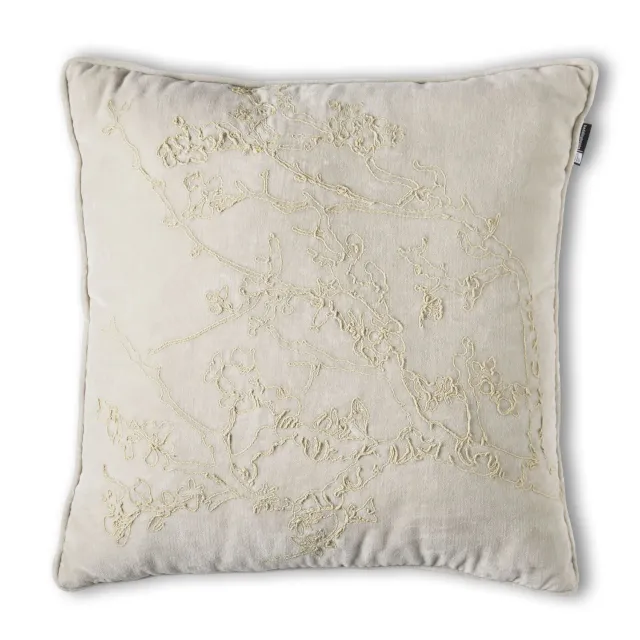 Beddinghouse Van Gogh Museum Broderie Fleurie pyntepute 50x50 beige